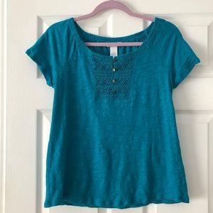 Cyan t-shirt